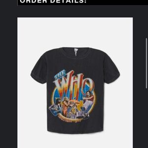 Vintage Band Tee The Who 1979